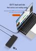 Док-станция USB-C: Двойной DP/HDMI, Четырехэкранный дисплей, Разветвитель USB 3.1, Порт Ethernet, Док-станция для расширения ноутбука