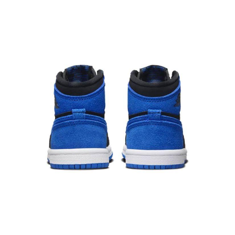 Air Jordan 1 Retro High OG TD Royal Reimagined Baby Sneakers Blue Black Royal-Blue FD1413-042