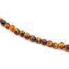 Name Accessories Necklace Choker Eye [2PIECES] pe1511-TigerEye-42 [Brand (Tiger - 42cm)]