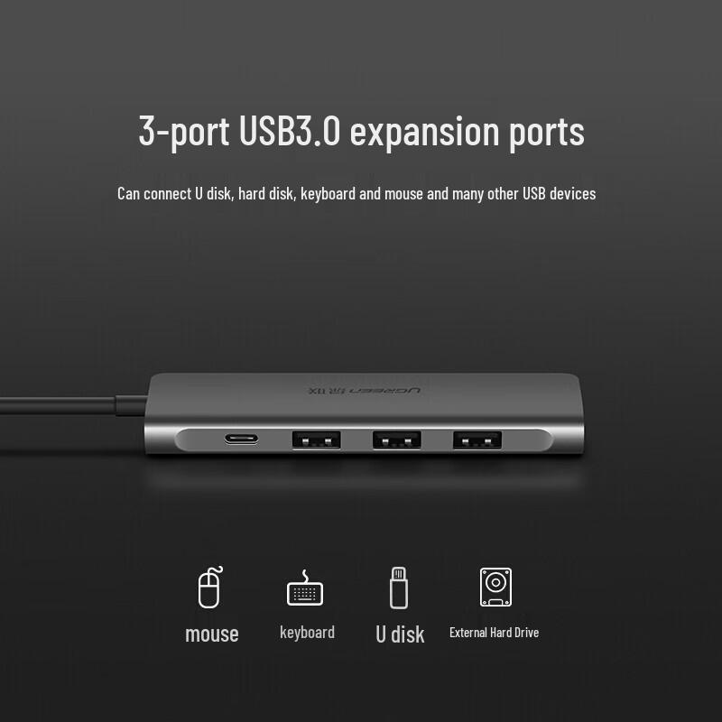 UGREEN Type-C 9-in-1 Multiport Adapter