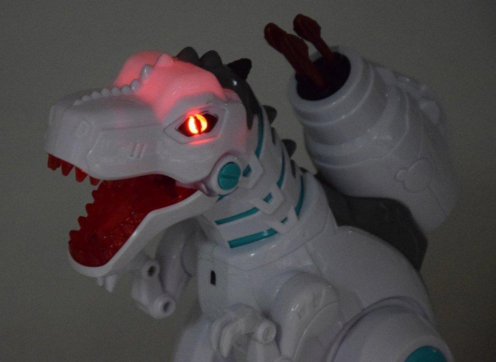 Робот-динозавр на пульте управления танцует стреляет RC0530