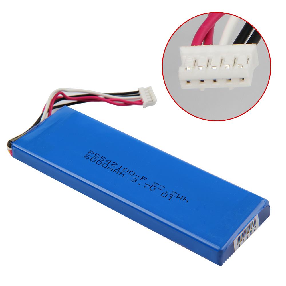 Replacement Battery P5542100-P For JBL Pulse2 Pulse3 Pulse 2 Pulse 3 Bluetooth Audio Outdoor Speaker Battery 6000mAh