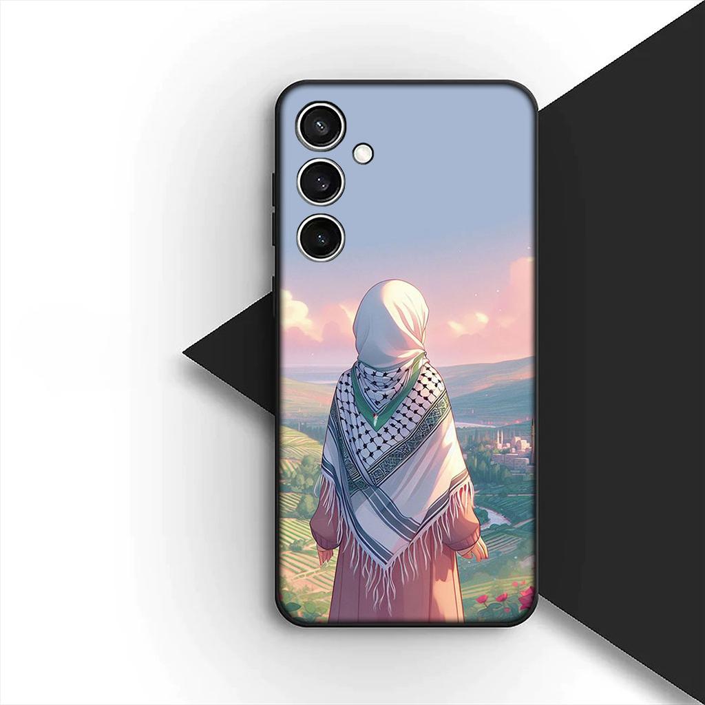 Cover for Apple iPhone 12 13 Pro XS Max Mini ProMax X XR Air 13Pro Casing Phone Case Arabic islamic muslim Muslimah Girl