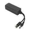 48В PoE-сплиттер-адаптер, выход 12В 2А, стандарт IEEE 802.3af/at, 10/100 Мбит/с, адаптер-разветвитель Power Over Ethernet