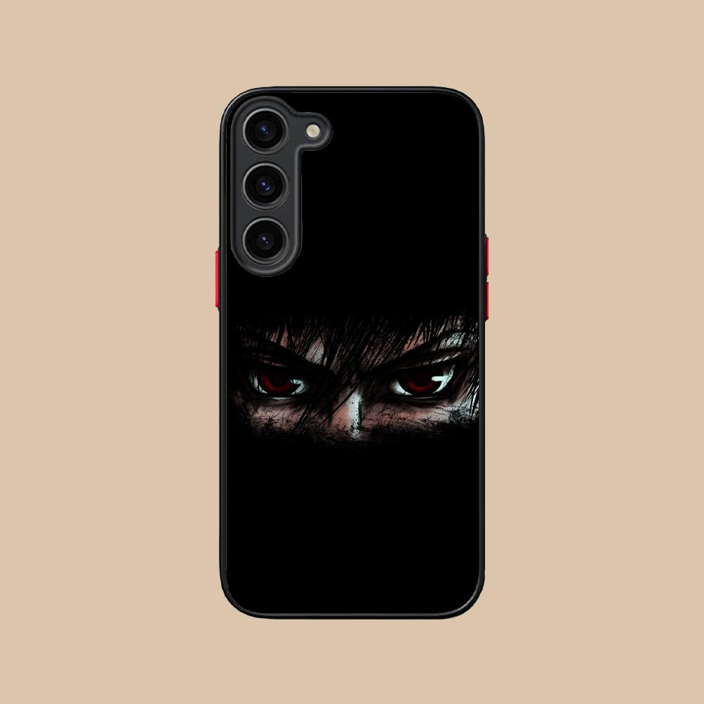 Anime Eyes Phone Case for Samsung Galaxy S26 S25 S24 S23 S22 S21 Plus FE Ultra Skin Feel Shockproof Cover