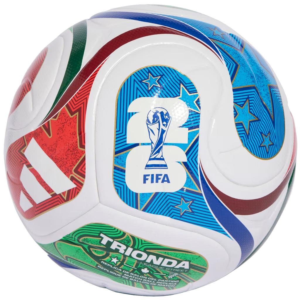 Adidas FIFA World Cup 26 Trionda League J350 Ball, Unisex White Football