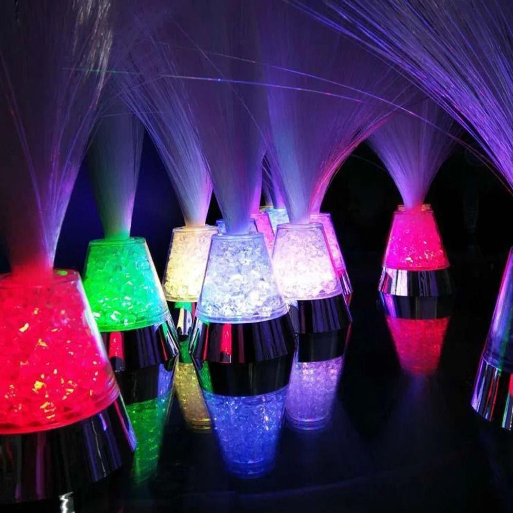 Optical Fiber LED Light Color-Changing Atmosphere Lamps Home Decor Night Lights