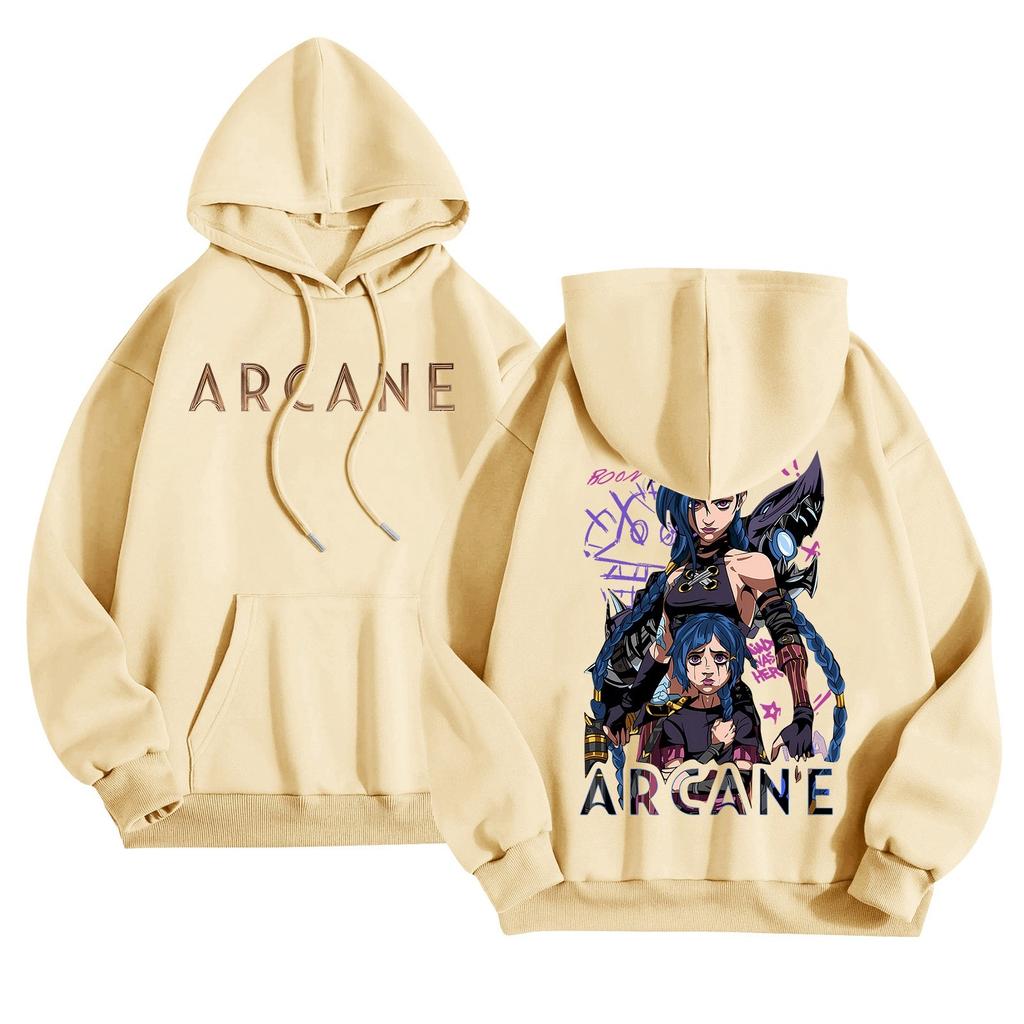 Женская мода O-образный вырез с длинным рукавом и принтом, толстовка с капюшоном