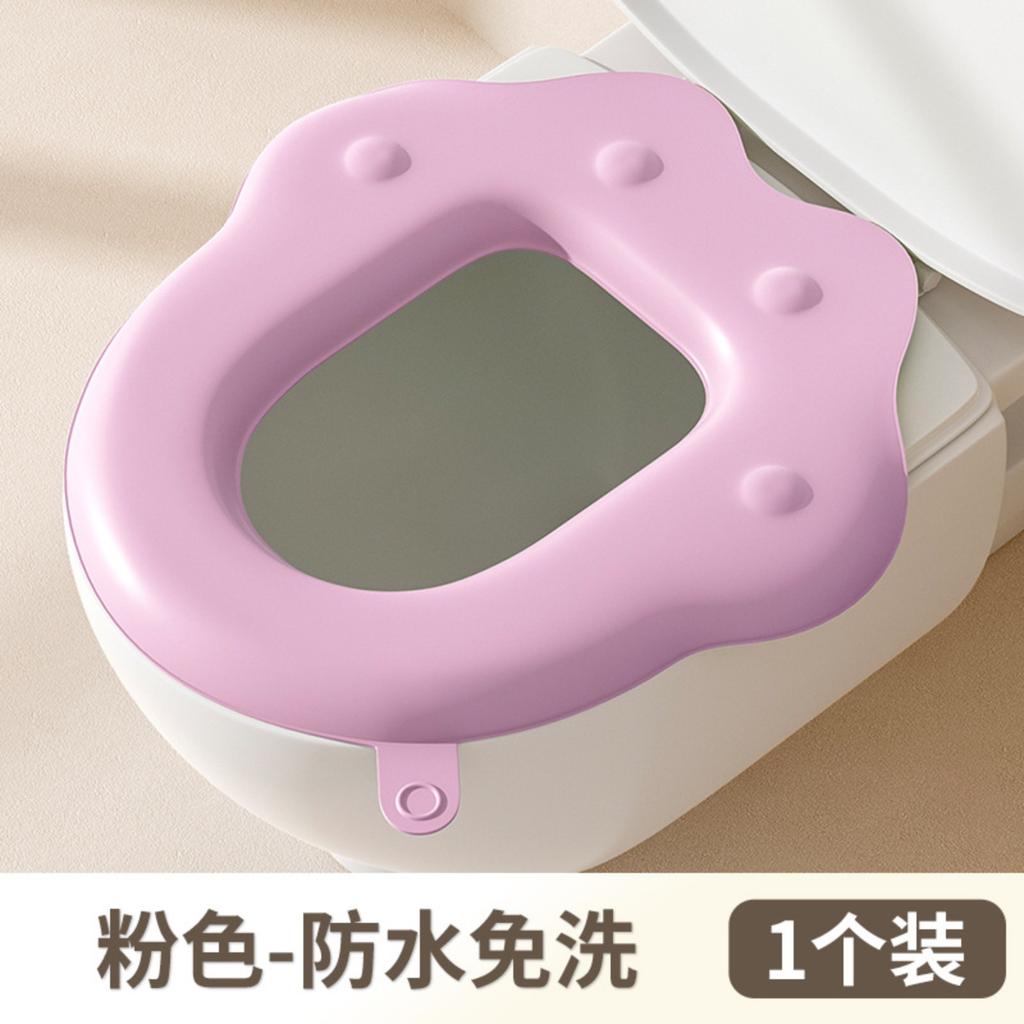 Водонепроницаемая подушка для сиденья унитаза Four Seasons Универсальная подушка для сиденья унитаза Бытовая крышка для сиденья унитаза