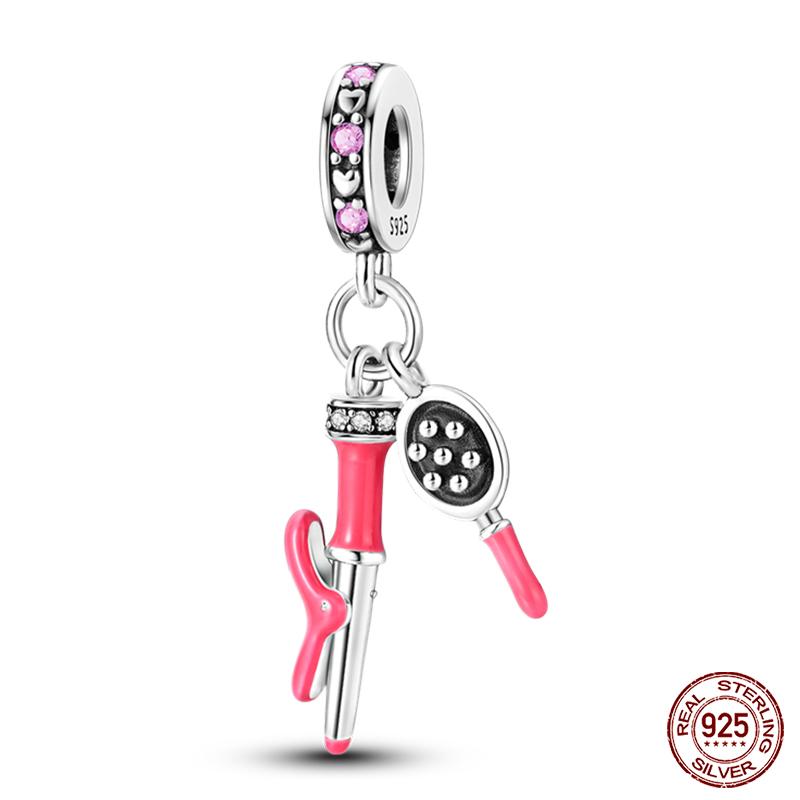 100% Copper Love Strawberry Cherry Red Series Charm Beads For Brand Original Bracelet Diy Fine Jewelry Gift