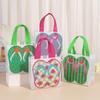 12Pcs Gift Bag Beach Non-Woven Tote Bag Flip Flop Pattern Tote Bag Gift Beach Waterproof Tote Bag Waterproof Multicolor