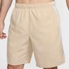 Nike Solid Color Low Waist Elastic Slim Fit Straight Leg Casual Shorts Men shorts Beige HF4638-126