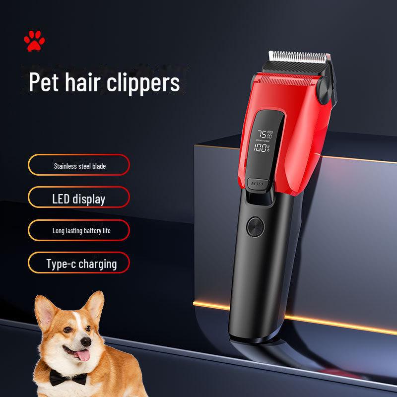 Бесшумная машинка для стрижки домашних животных Fanke: Профессиональный электрический инструмент для груминга собак и кошек