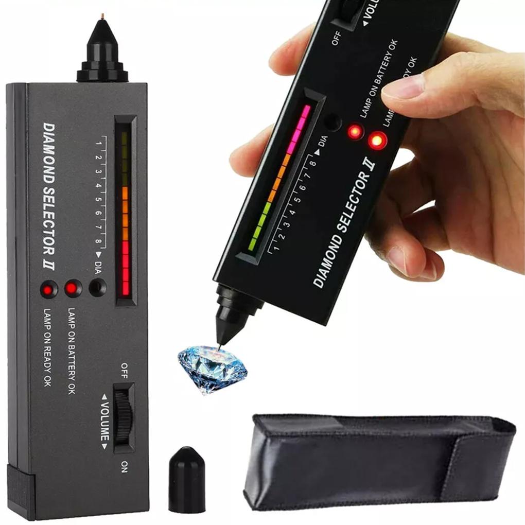 Portable Electronic Diamond Tester Accurate And Reliable Reading Tester Select-or Gemstone Tool