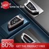 KWYP9 Hot 2025 Leather Car Remote Key Case Cover Shell Fob For BMW X1 X3 X5 X6 X7 1 3 5 6 7 Series G20 G30 G11 F15 F16 G01 G02 F48 Key