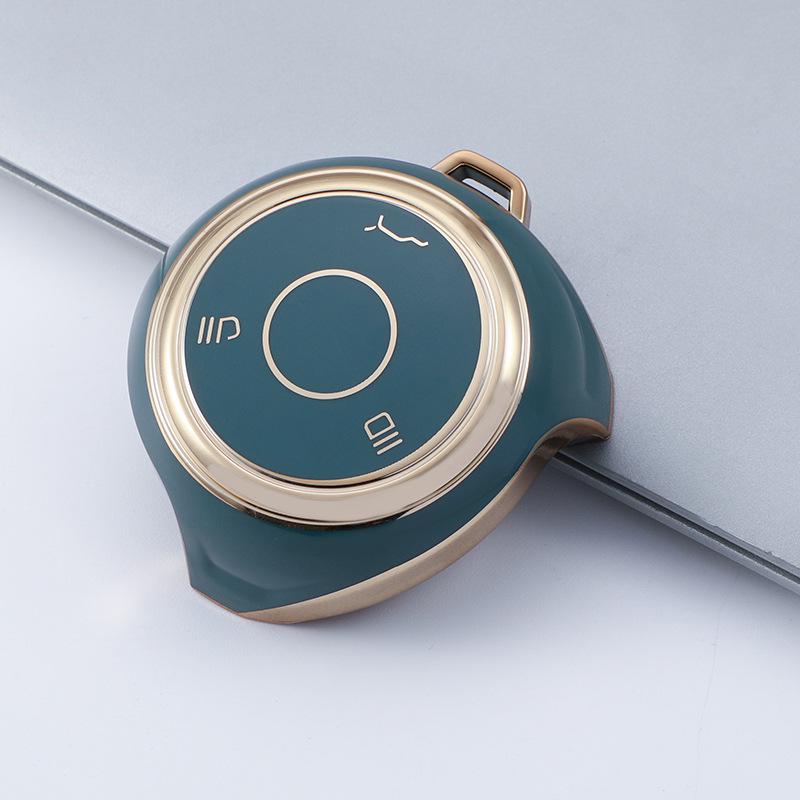 Чехол для ключа автомобиля Nezha V/U Pro: Высококлассная защита от падений со стильной пряжкой для мужчин и женщин.