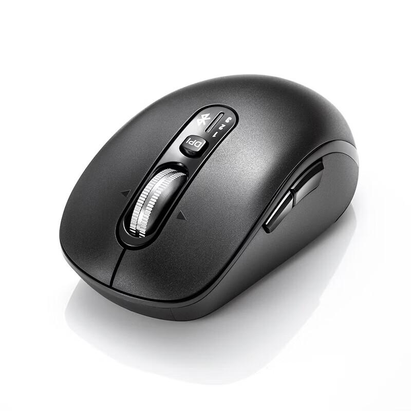 SANWA MA-BBS529BK Бесшумная Bluetooth 5.0 мышь с 4-направленным скроллом