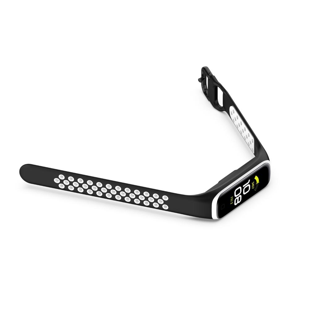 Sport Double Color Watchband Replacement Strap Silicone Bracelet