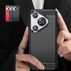 Для Huawei Pura 70 Pro Чехол Чехол Huawei Pura 70 Pro Capa Carbon Fibre Противоударный Мягкий ТПУ Чехол Huawei Pura70 Pura 70 Pro
