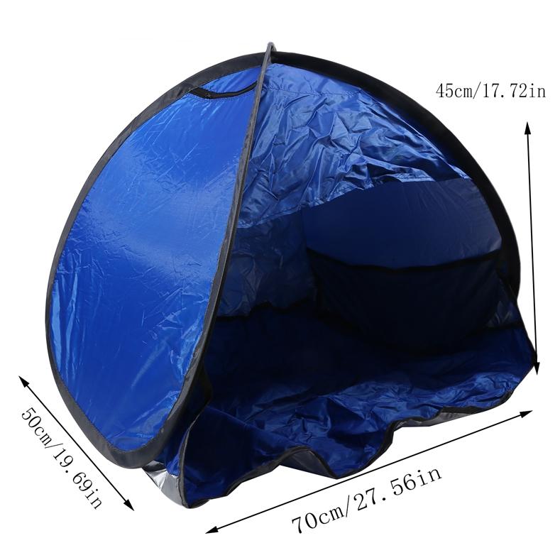 Creative Outdoor Mini Sun Shelters Camping Pop Up Sun Shade Canopy Head and Face Tent for Beach Picnic