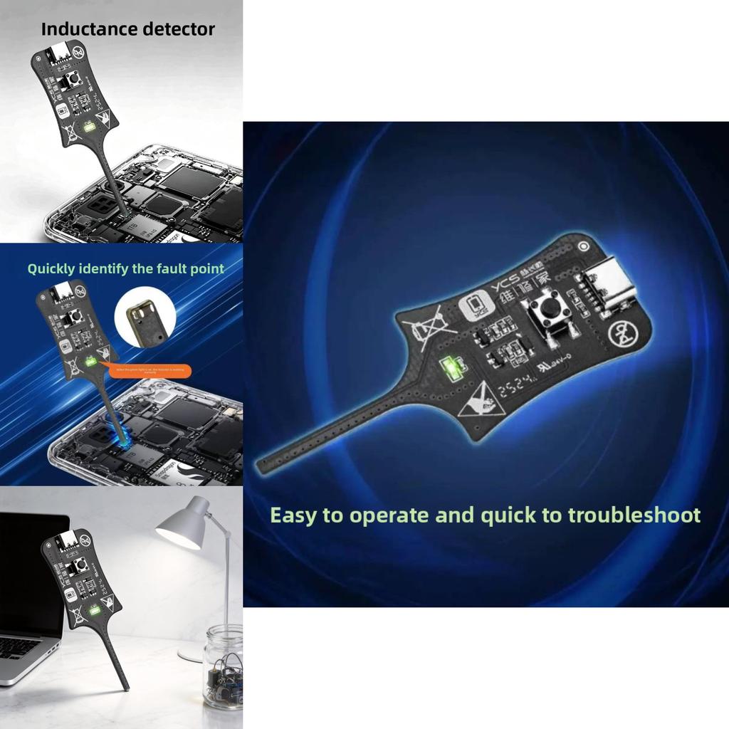 Inductor Tester Electronic Repair For Phone Mainboards With Magnetic Induction Measurement