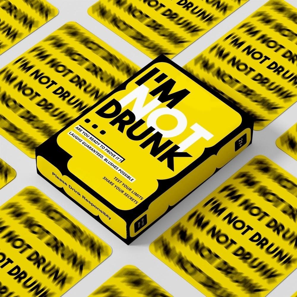 Drinking Games Card Games I‘M NOT DRUNK Desktop Games Interactive Paper Cards Hen's Party