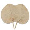 2 Bamboo Fans 37 X 30 Cm