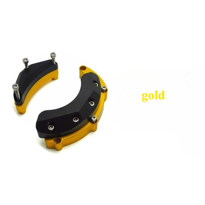 Motorcycle anti drop rubber protection block engine left and right anti drop blockse for YAMAHA MT-09 FZ FJ 09 XSR Tracer 900 GT