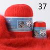 50+20g/set Mink Cashmere Yarn Long Plush For Cardigan Scarf Suitable Hand-Knitting Thread
