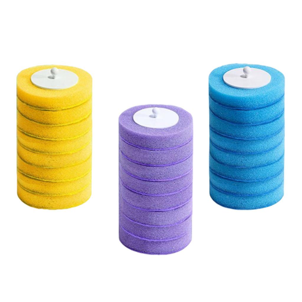 Насадки для туалетной щетки с моющим средством, смываемая насадка для туалетной щетки, набор сменных насадок для гигиенической уборки ванной комнаты