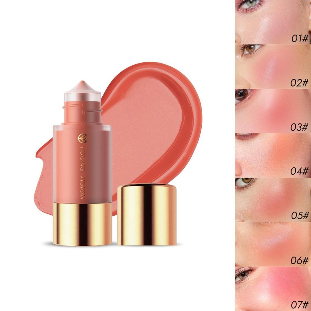 YOUNG VISION 1 шт. Жидкие румяна-пипетка Увлажняющие шелковистые натуральные осветляющие румяна повышающие цвет Жидкие румяна