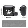 GEFF2 Hanging Car Trash Can Garbage Dust Case Storage with Lid Bin For Lexus RX350 IS250 CT200h ES250 ES300h NX300h IS200 GS300