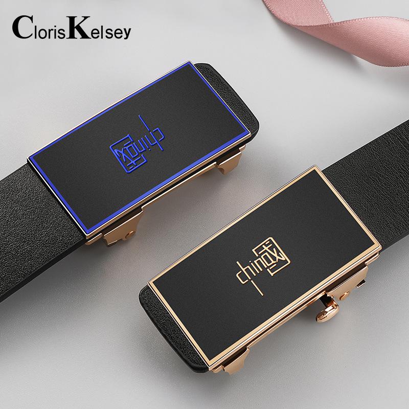 Мужской ремень Cloris Kelsey Toothless с автоматической пряжкой, повседневный