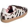 adidas Samba OG Cow Print Женские кроссовки Коричневый Темно-коричневый с оттенком белого JR1256