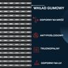 Polentex Aluminum Rubber Doormat: 75X50, 17mm With Frame