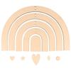 Wooden Rainbow Mobile To Decorate