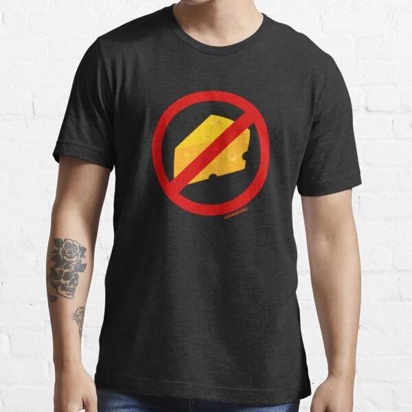 No Cheese Essential Christmas Gift Made in USA T-Shirt S-3XL