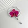 Durable Holder Clip Acrylic Resin Name Tag Badge New Retractable Badge Holder  Chest Card
