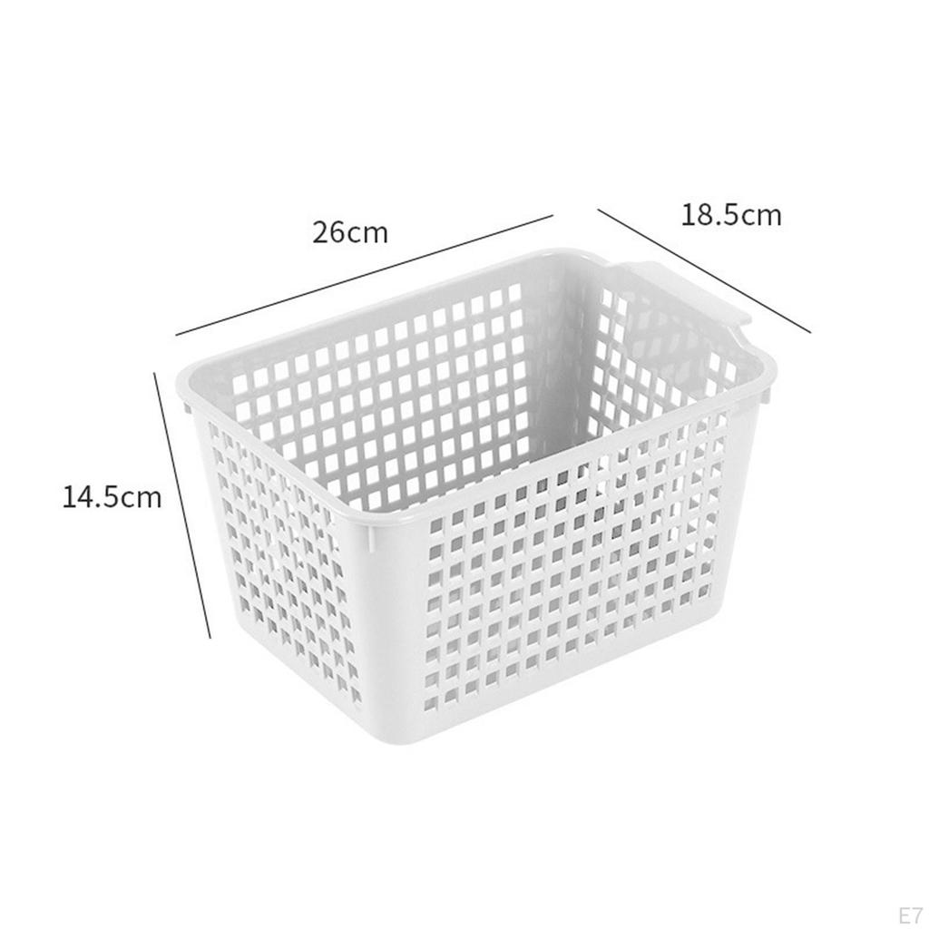 6 Pieces Desktop Storage Baskets Vanity Organizer Trays Containers Makeup Perfume