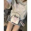 Sweet Maiden Heart Casual Boston Bag Ladies Commute Everything Hand Crossbody Pillow Bag Spring Summer