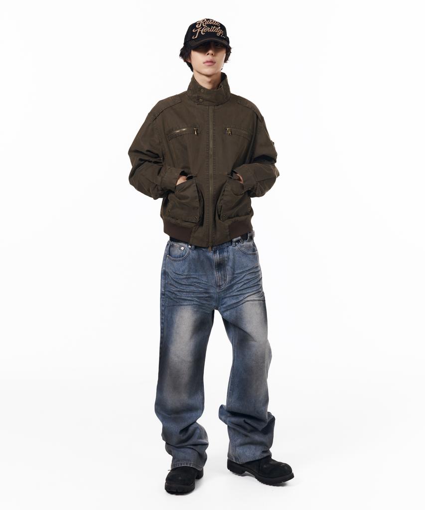 AAKAM Waxed Hunting Jacket (Brown)