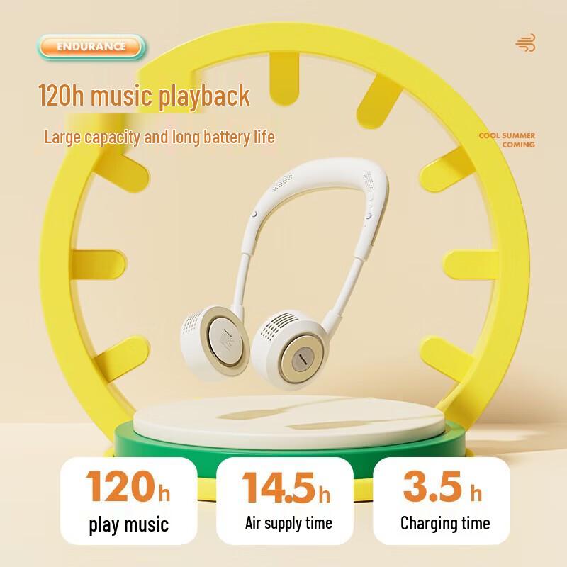 Шейный вентилятор и Bluetooth-колонка Newmine