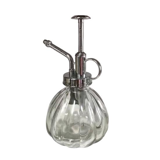 Тип давления пара, полупрозрачная ручная лейка в форме тыквы, стеклянная распылительная бутылка, садовое ручное оборудование