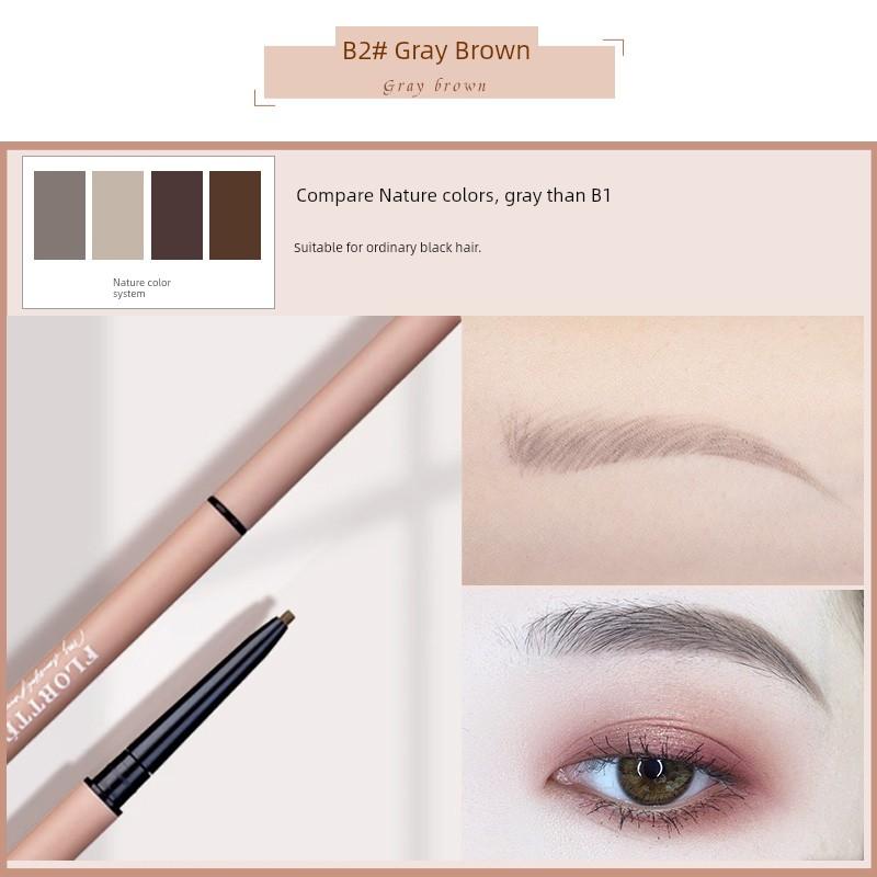Flortte Rotate Long Lasting Non Smudge Double-Headed Eyebrow Pencil