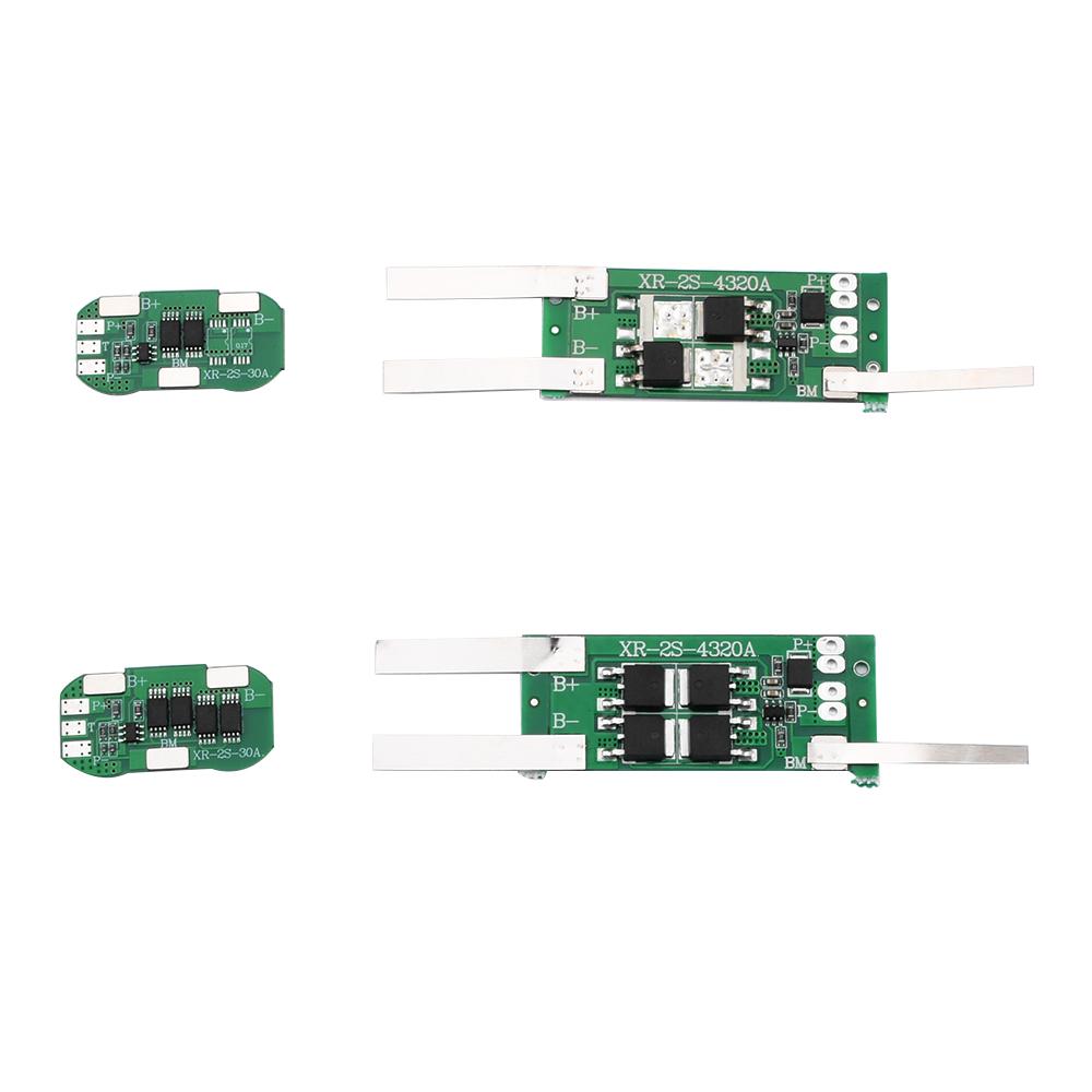 BMS 2S 18650 7.4V 8.4V Плата защиты заряда-разряда литий-ионного литиевого аккумулятора PCB 2S 5A 6A 10A Модуль защитных плат