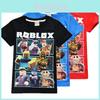 Яркая игровая футболка с персонажем Roblox для детей из удобного хлопка
