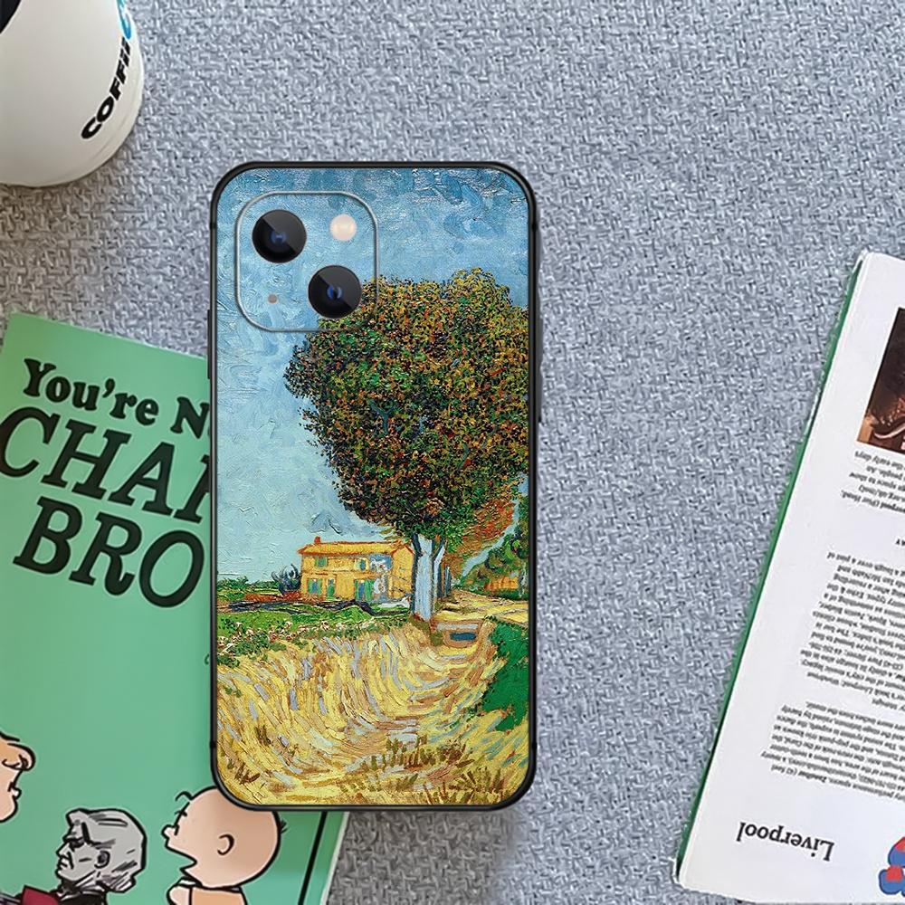 Чехол для телефона с пейзажной живописью Ван Гога, чехол для Iphone Xiaomi Mi Samsung Galaxy Redmi Note AS 11 12 13 14 15 22 23 24 5G Pro Plus Max Fe Ultra