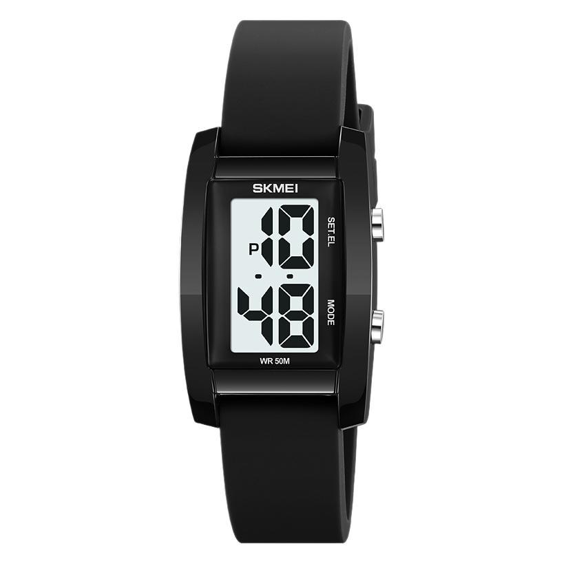 Moment Beauty Fashion Электронные часы Квадратные спортивные часы для студентов, для отдыха, простые водонепроницаемые светящиеся часы