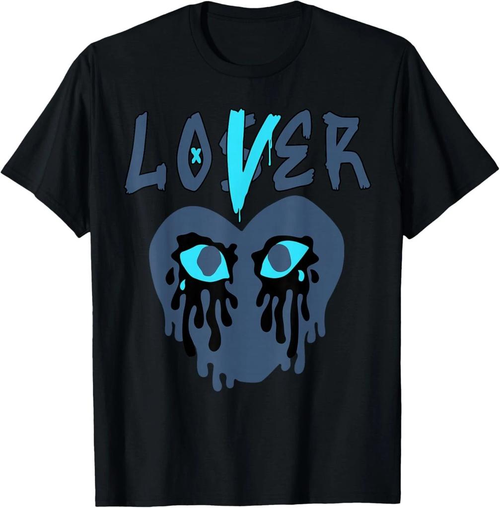 Футболка Loser Lover Streetwear Синий Гамма11s Сочетающийся Наряд Футболка