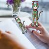 Cute Cat Bookmarks Acrylic Creative Page Marker Reading Companion Cat Bookmark Gift for Bookworms Students Teachers